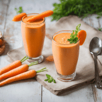 batidos de zanahorias antioxidante