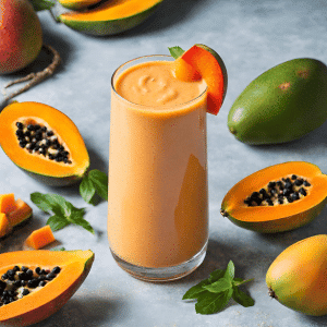 Smoothie de Papaya y Mango